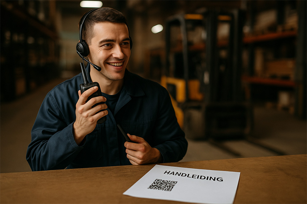 Hoe QR-codes en AI de rust terugbrengen in je fabriek